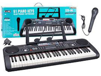 Picture of 61 Keys Digital Music Electronic Keyboard Key Board Electric Piano Gift(EU)