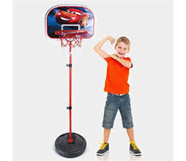 Picture of Plastic 2 in 1 Basketball Play Set For Kids - Multi Color (666-6C)