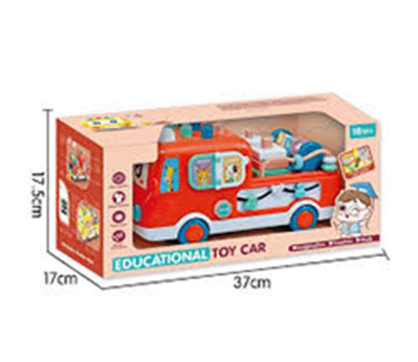 Picture of Hola Toy Ambulance Kids Early Learning Educational Plastic Role Play Ambulance Toys