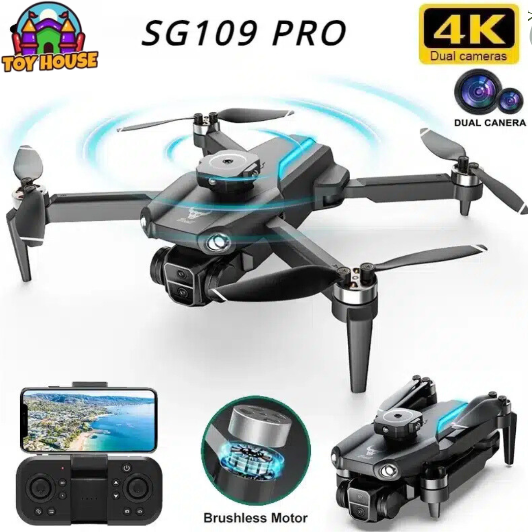 Picture of S1S Drone 2.4G WIFI FPV With 4k HD Camera 18mins Flight Time Brushless Foldable RC Drone Quadcopter RTF