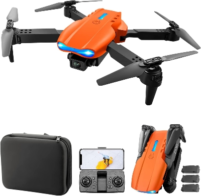 Picture of Drone E99 K3 Pro RC Drone with 4K Dual Camera, Mini Drone for Kids and Adults, RC Quadcopter with 3D Flips, Obstacle Avoidance, Trajectory Flight, Headless..
