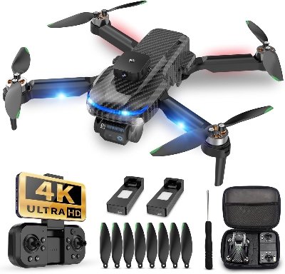 Picture of 4K Drone for Adults Ultra Portable Lightweight Foldable High-end HD Drone V2-A