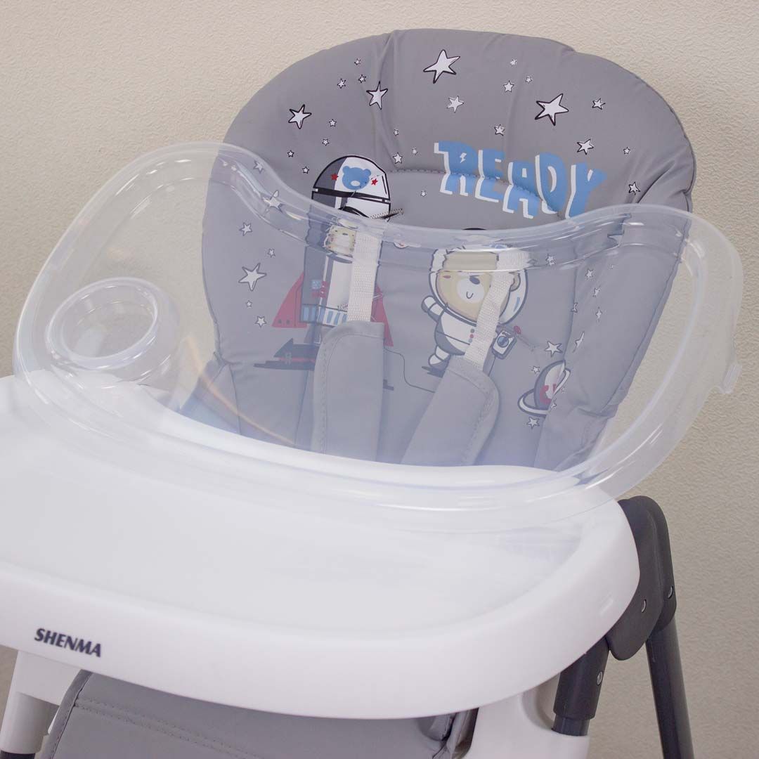 Picture of Highchair M shenma CQ Baby high chair 001 Gray 7-36 months