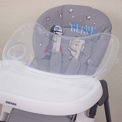 Picture of Highchair M shenma CQ Baby high chair 001 Gray 7-36 months