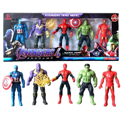 Picture of 5 Piece Super Power Hero Model Set – Avengers 4 Endgame Action Figures – Toys for Boys