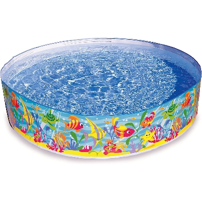 Picture of Intex 6 Ft Ocean Play Snapset Pool by (Ocean Play) Kids Swiming Pool-56452NP