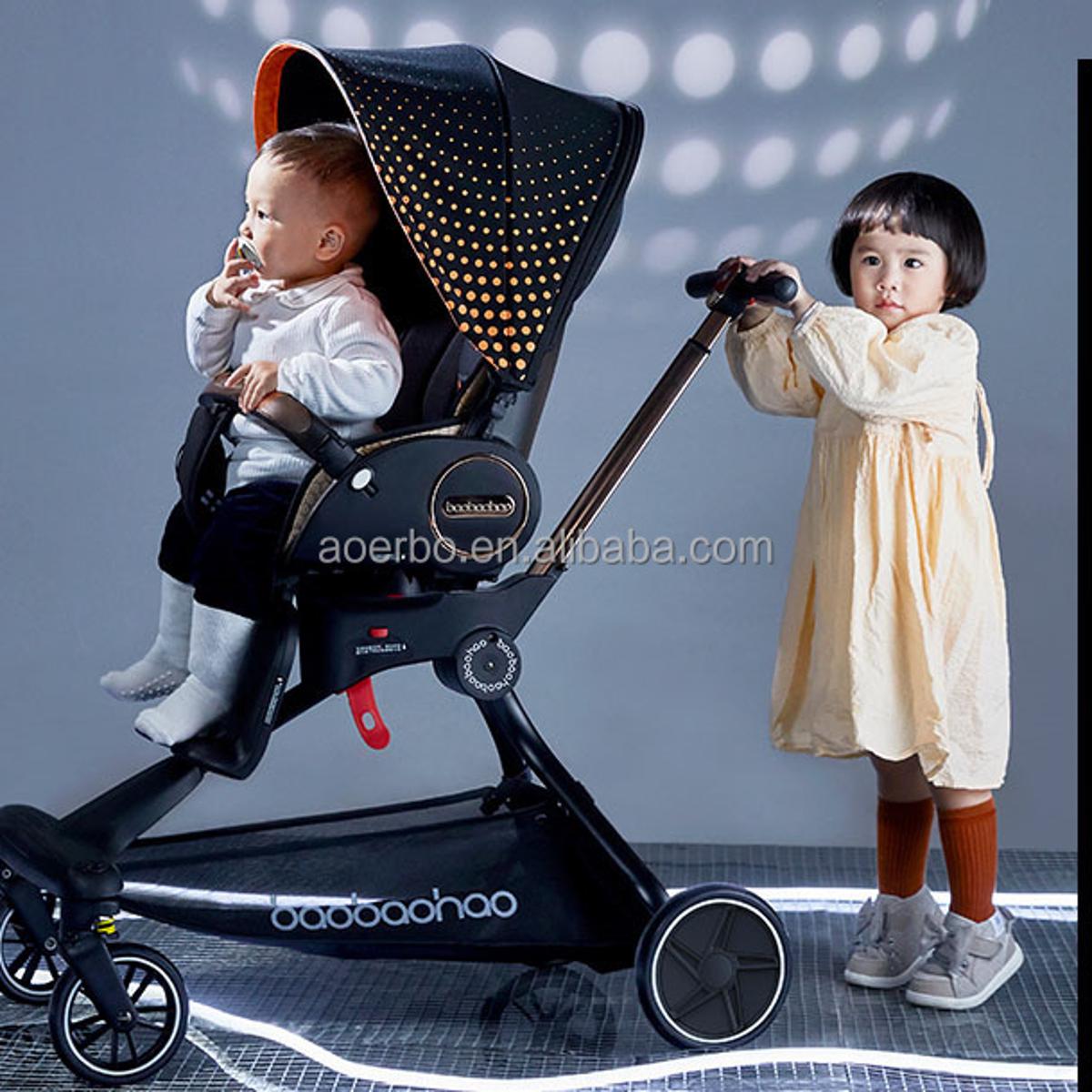 Picture of Baobaohao v9 Luxurious Pushchair Baby Stroller Factory With High Quality Child Baby Prams Stroller Folding Customized Stroller
