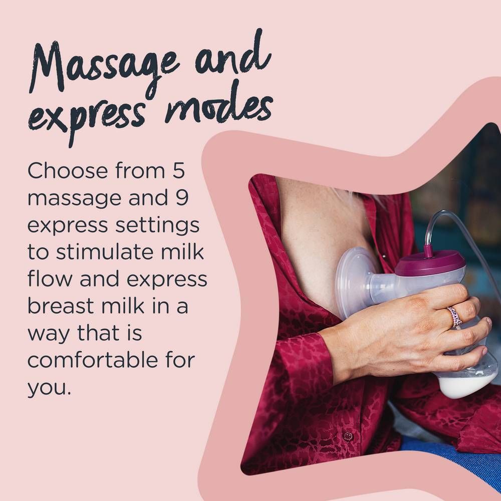 Picture of Tommee Tippee Made for Me Single Manual Breast Pump | Soft, Cushioned Silicone Cup | Reduced Hand Strain