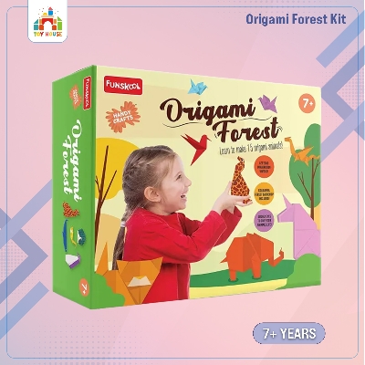 Picture of FUNSKOOL Handycrafts - Origami Forest Pet Make 15 Different Pet  Art and Craft kit For 7 Years +
