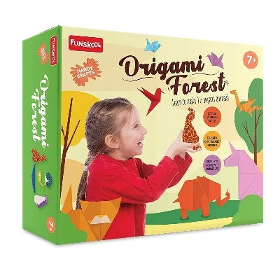 Picture of FUNSKOOL Handycrafts - Origami Forest Pet Make 15 Different Pet  Art and Craft kit For 7 Years +
