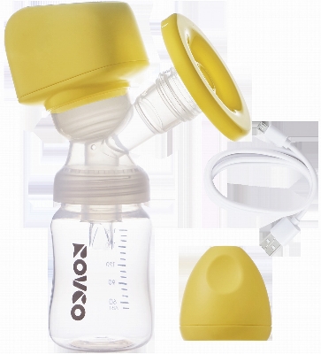 Picture of RK-M1005 Factory OEM Pump Rechargeable Breastfeeding Pumps Hands Free Portable Suction Brest Electronic Manual Pump