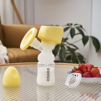 Picture of RK-M1005 Factory OEM Pump Rechargeable Breastfeeding Pumps Hands Free Portable Suction Brest Electronic Manual Pump