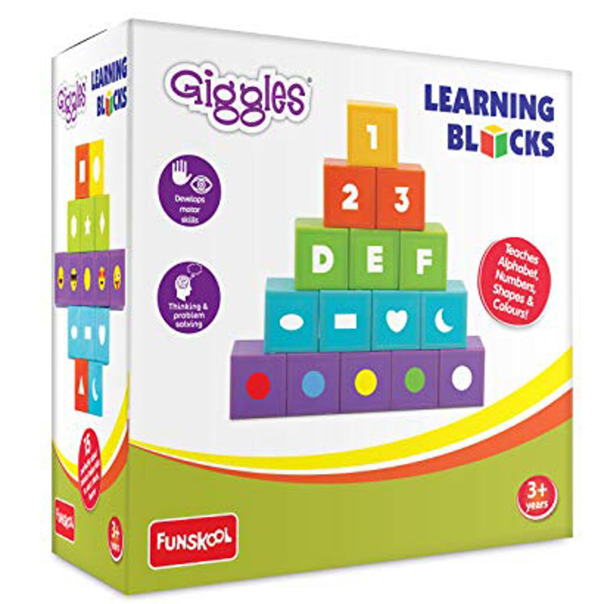 Picture of FUNSKOOL LEARNING BLOCKS BUILDING SET FOR KIDS