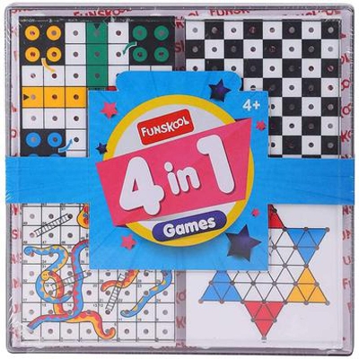 Picture of Funskool Travel 4 In1 Game For Kids