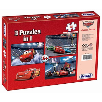 Picture of Disney's Cars 3in1 Jigsaw Puzzle-11302