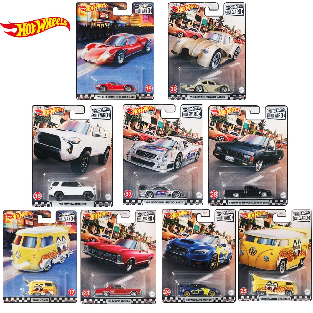 Picture of Hot Wheels Boulevard Favorites Asst Car For Kids-GJT68