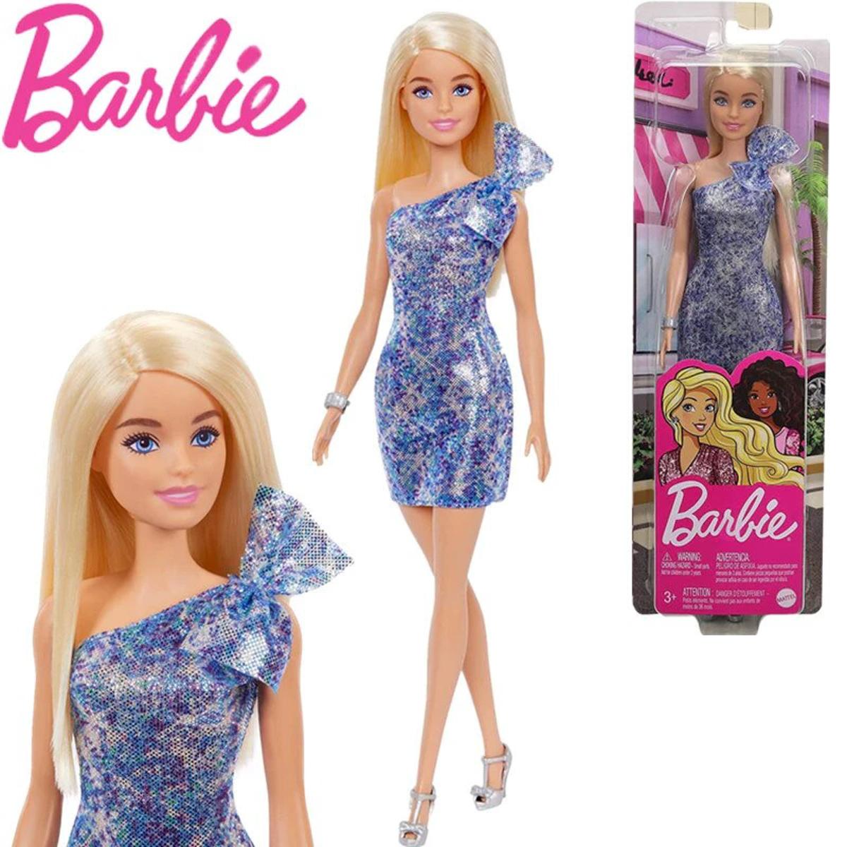 Picture of Babrie Glitz Blonde Doll Playset Assortment For Kids-T7580