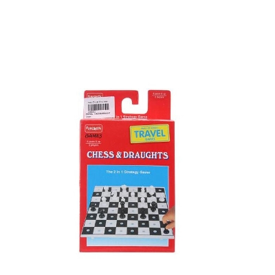 Picture of FUNSKOOL Travel Chess -2012 Draughts Strategy & War Games Board Game For Kids