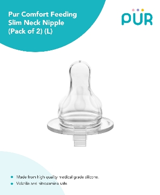 Picture of Silicone Classic Nipple (2pc-S,M,L ) (Slow Flow) - (3205,3206,33207)