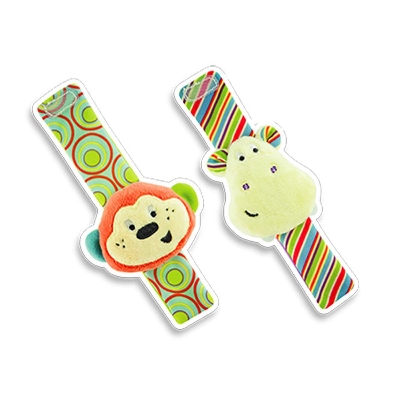 Picture of Winfun C5:C7 Fun Wrist Rattles & Foot Socks Developmental Toys - 4 Cute Animal-000129