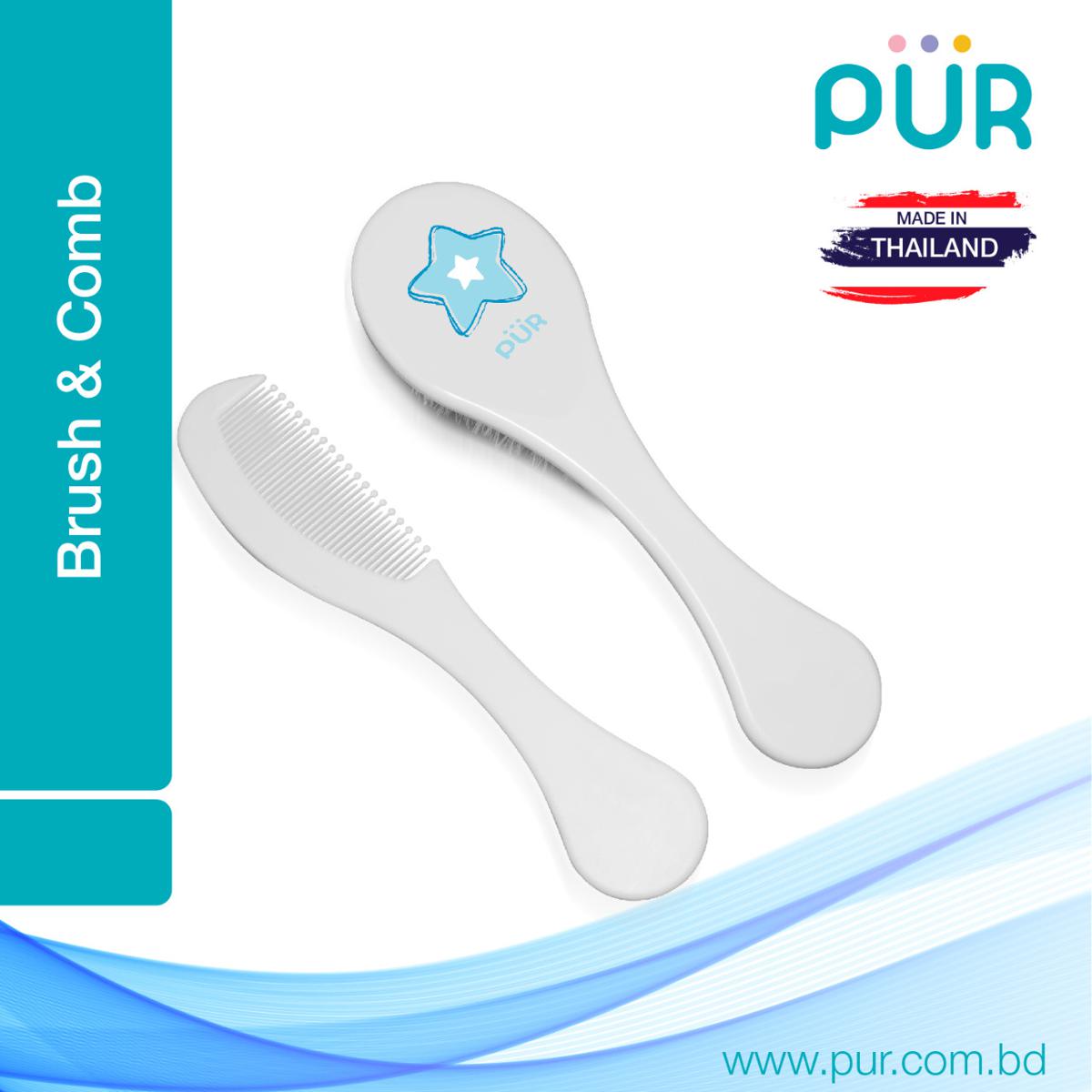 Picture of PUR baby Brush & Comb - (6905)