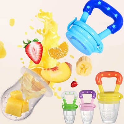 Picture of New Baby Food Feeder Soother Teether for Eating Fresh Fruit Vegetables Meat