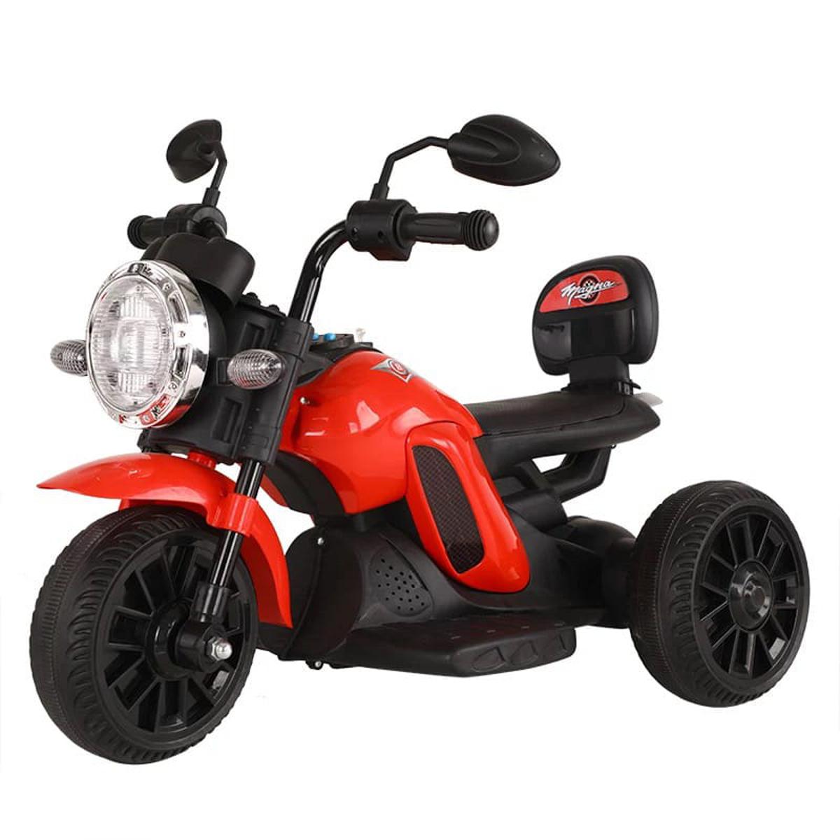 Picture of Captain Gypsy Bike with Remote Control - Red (Rechargeable Electric Bike for Kids)