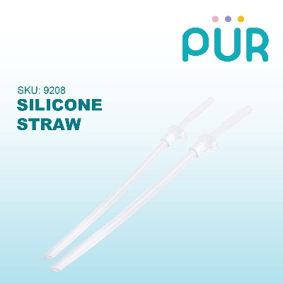 Picture of Silicone Straw (2pc) - (9208)