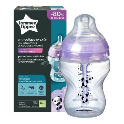 Picture of Tommee Tippee 260ml Panda Advanced Anti Colic Born Baby Feeding Bottle 0 M
