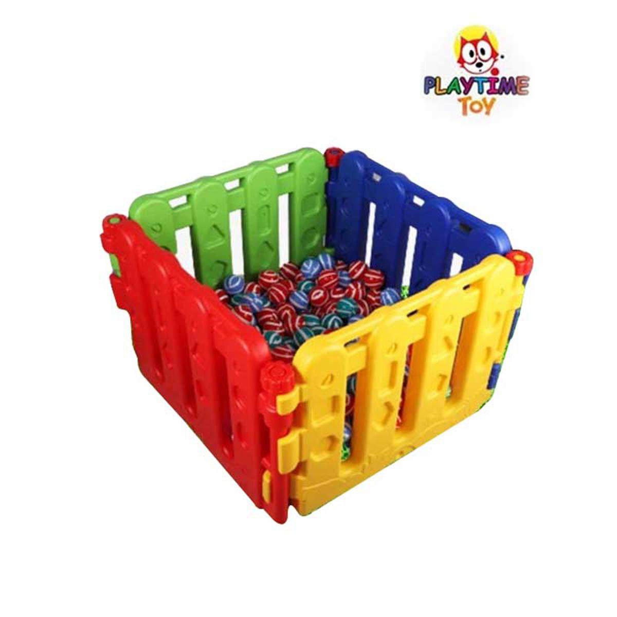Picture of Home/Cycle & Sports/Baby Toys/Indoor Toys/Play pan Small (31"X22") -With 50 pcs Ball Play pan Small (31"X22") -With 50 pcs Ball