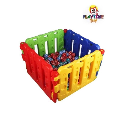 Picture of Home/Cycle & Sports/Baby Toys/Indoor Toys/Play pan Small (31"X22") -With 50 pcs Ball Play pan Small (31"X22") -With 50 pcs Ball
