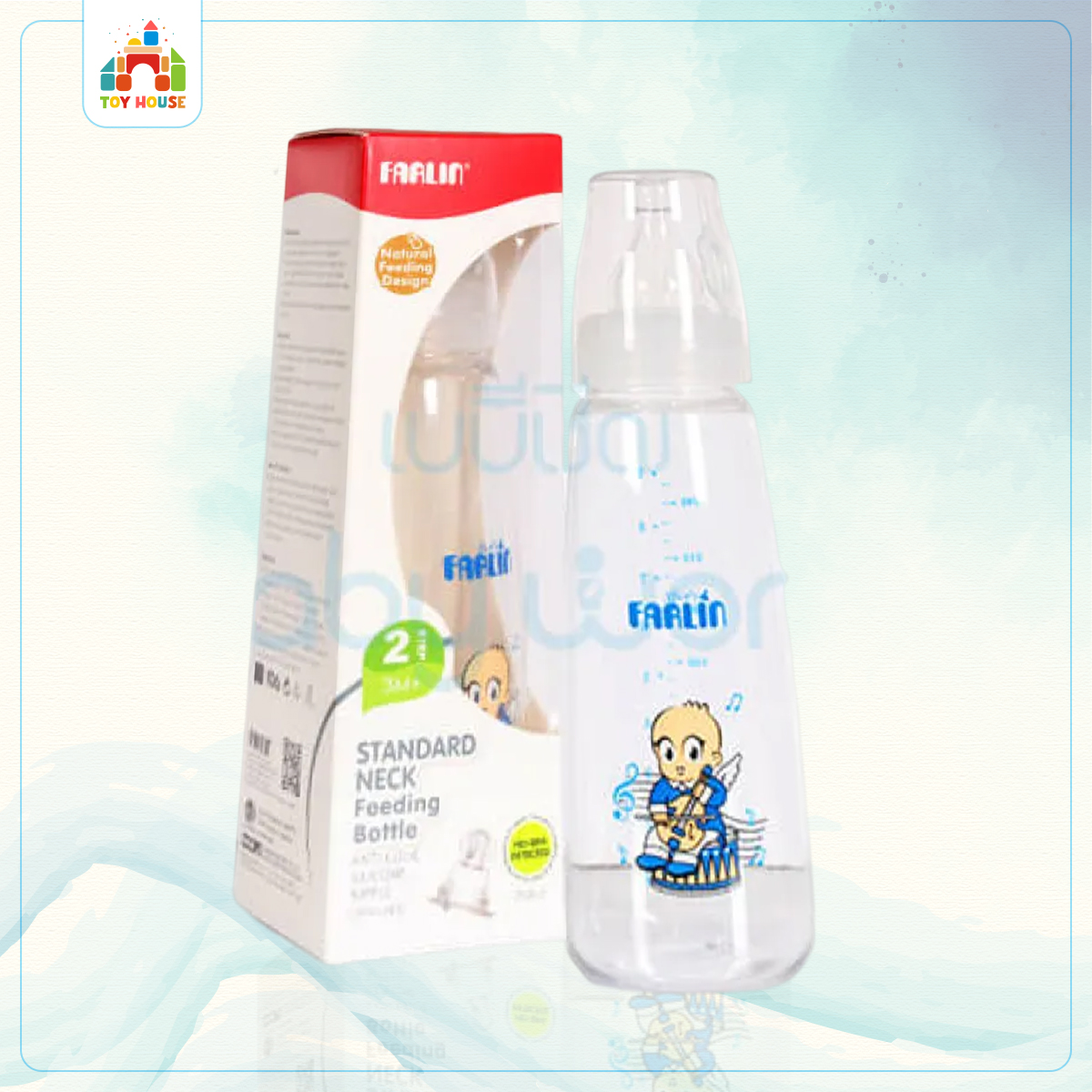 Picture of Farli Standard Neck Firm Base Feeding Bottles 120 ml Feeder for 0m+