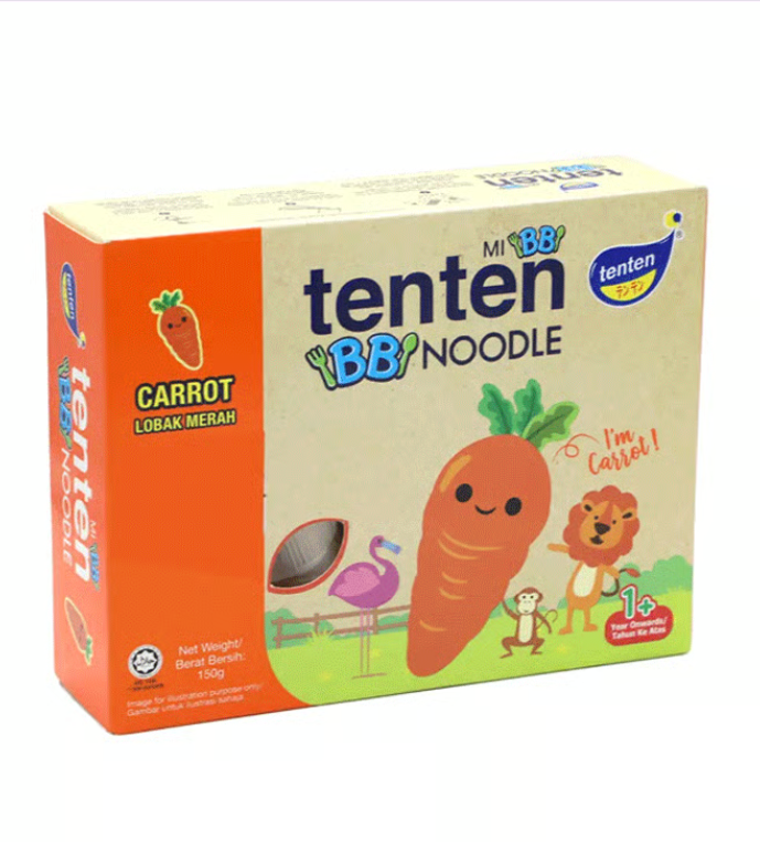 Picture of Tenten BB Noodles Carrot lobak Merah 150gm