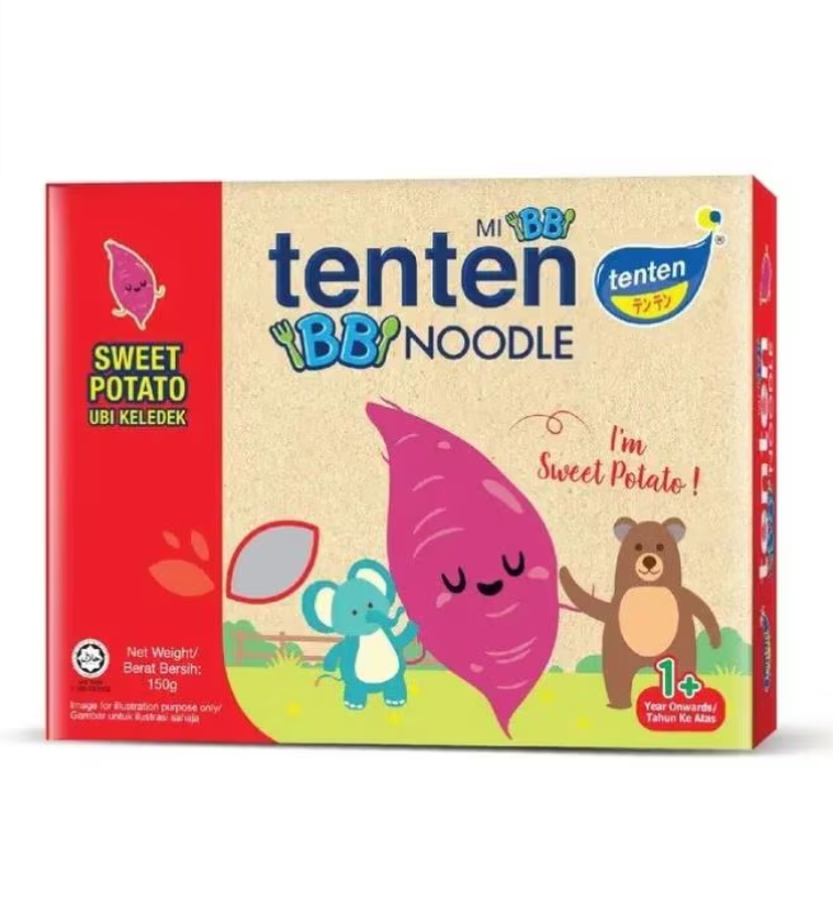 Picture of Tenten BB Noodles Sweet Potato UBI Keledek 150gm