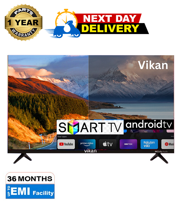Picture of Vikan 55 " 4K UHD Voice Control Smart Android WiFi LED TV