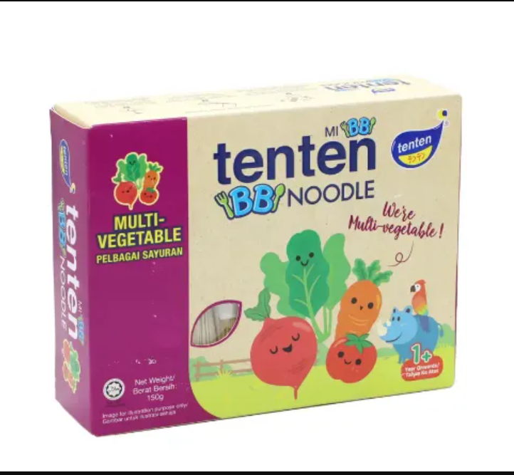 Picture of Tenten BB Noodles Multi Vegetable 150gm