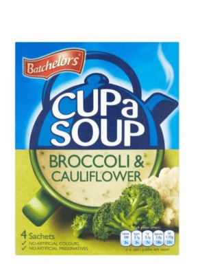 Picture of Batchelors Cup a Soup Broccoli & Cauliflower 4 sachets