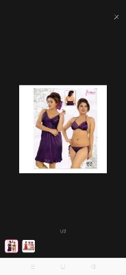 Picture of Night Dress (Nightly) 3 Part