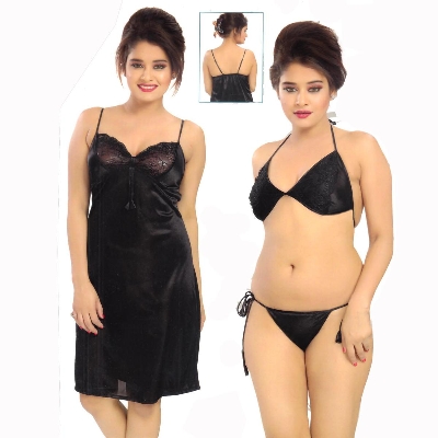 Picture of Night Dress (Nighty) 3 Part