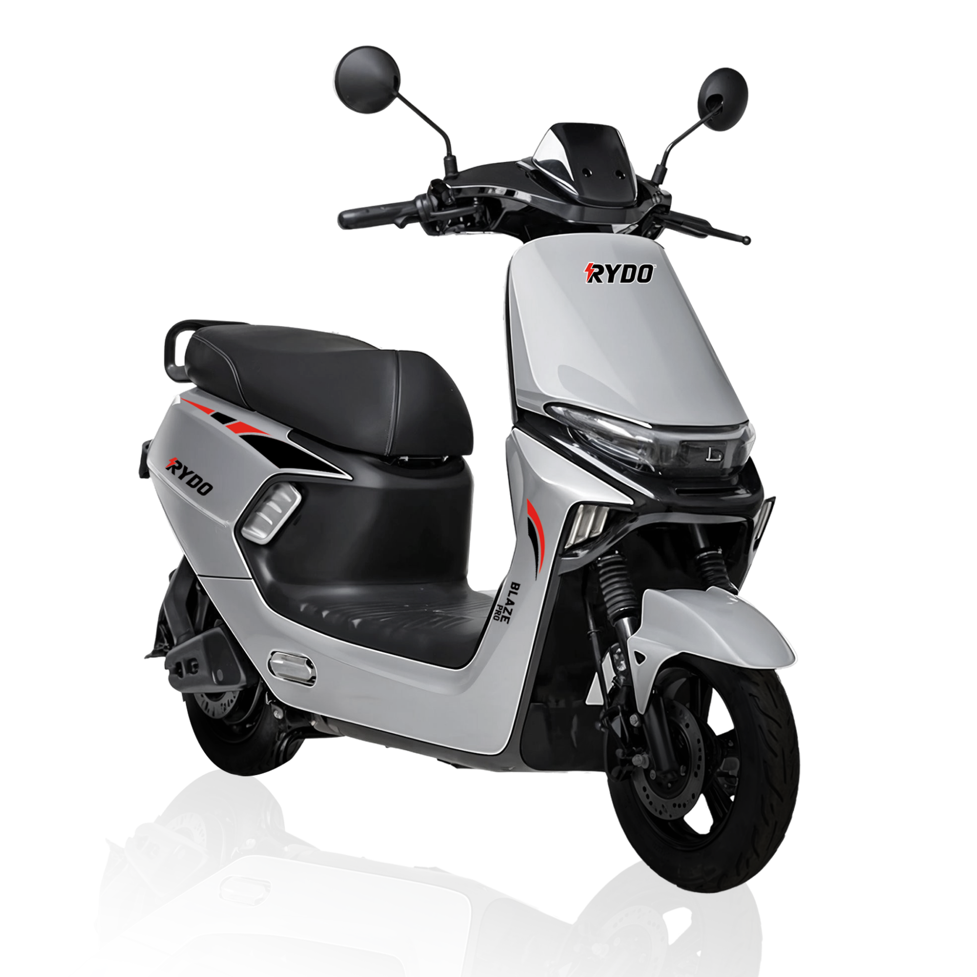 Picture of RYDO Blaze Pro Silver Electric Scooter - 26Ah