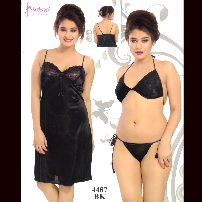 Picture of Night Dress (Nighty) 3 Part