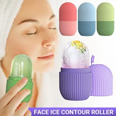 Picture of Facial Beauty - Ice Roller for Neck Face & Eyes Massager Face and Eye Puffiness