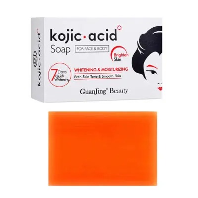 Picture of GuanJing Beauty Kojic acid Soap for face and body- 120g