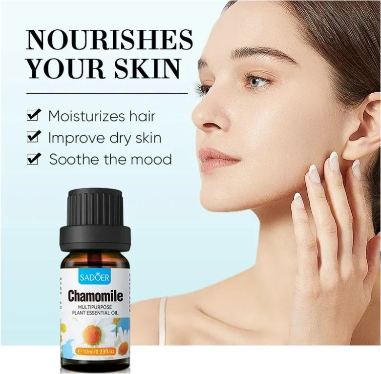 Picture of SADOER Chamomile Multipurpose Plant Face & Body Essential Oil- 10ml