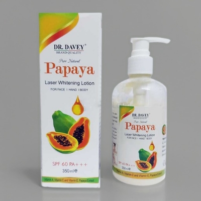 Picture of Dr. Davey Papaya Laser Whitening Lotion - 350 ML