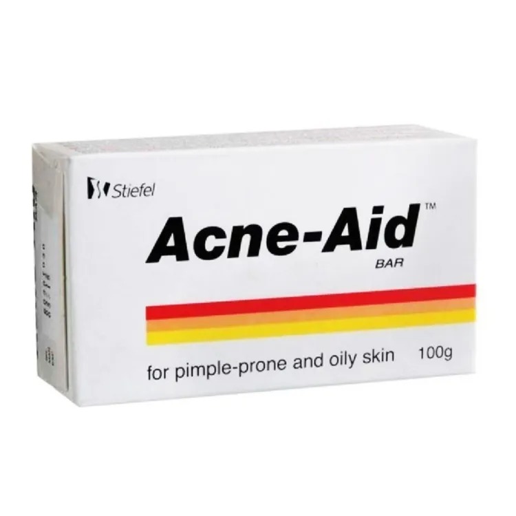 Picture of Stiefel Acne-Aid Bar for Pimple- Prone & Oily Skin Soap-100g