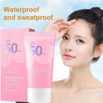 Picture of LAIKOU Japan Sakura Face Sunscreen SPF50 PA+++ 50gm