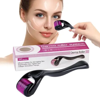 Picture of Derma Roller Micro Needle for Hair, Beard Growth and Facial Skin Therapy (All Sizes)
