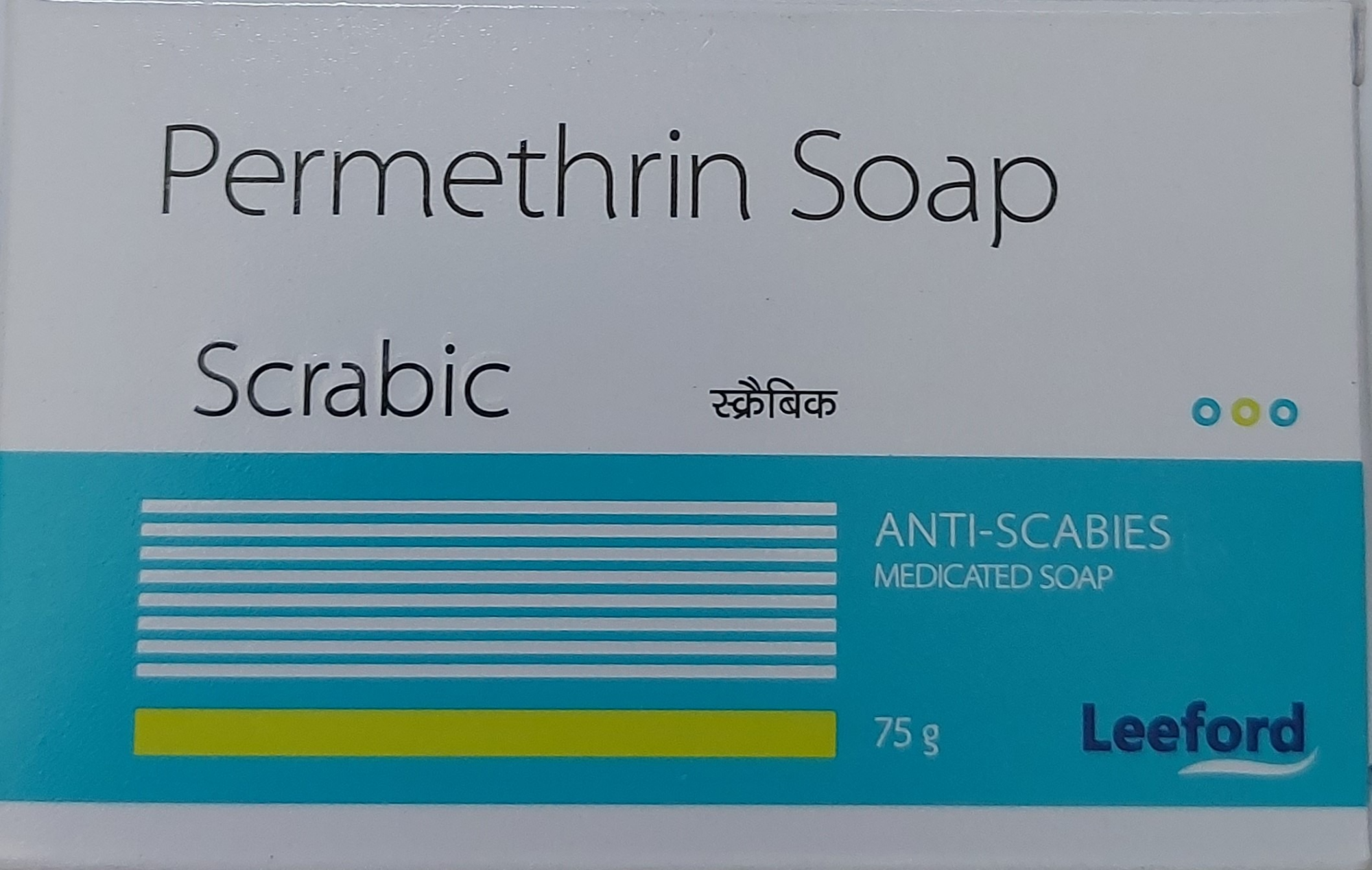 Picture of Scrabic Anti-Scabies Medicated Soap- 75gm