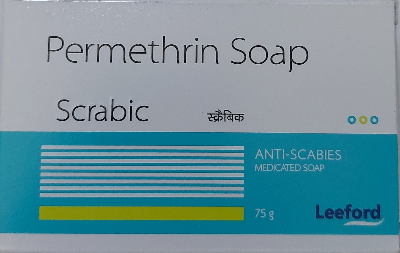 Picture of Scrabic Anti-Scabies Medicated Soap- 75gm